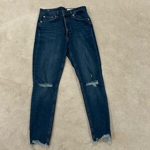 Rag and Bone high rise skinny jeans